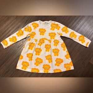 JNY Lion Print Dress Organic Cotton